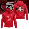 Limited Edition San Francisco 49ers Special Owl Design Red Hoodie 3D