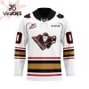Custom Calgary Hitmen Home Hockey Jersey Personalized Letters Number