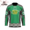 Custom Edmonton Oil Kings Mix Home And Away Hockey Jersey Personalized Letters Number