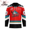 Custom Kelowna Rockets Mix Home And Away Hockey Jersey Personalized Letters Number