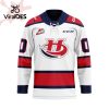 Custom Lethbridge Hurricanes Home Hockey Jersey Personalized Letters Number