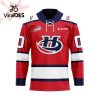 Custom Lethbridge Hurricanes Mix Home And Away Hockey Jersey Personalized Letters Number