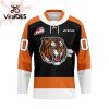 Custom Medicine Hat Tigers Mix Home And Away Hockey Jersey Personalized Letters Number