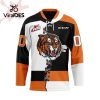 Custom Medicine Hat Tigers Home Hockey Jersey Personalized Letters Number