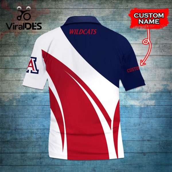Custom Name Arizona Wildcats Polo, Cap Limited Edition