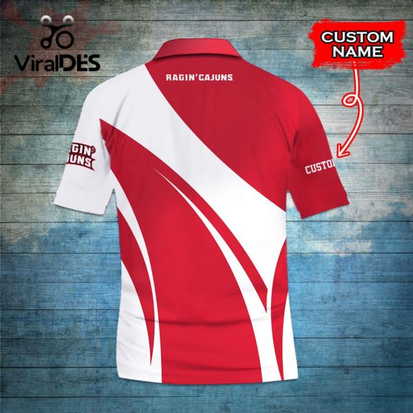 Custom Name Louisiana Ragin’ Cajuns Polo, Cap Limited Edition