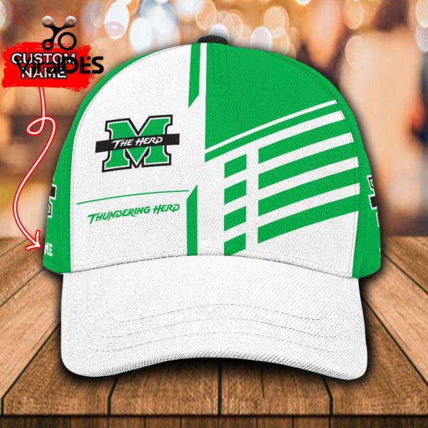Custom Name Marshall Thundering Herd Polo, Cap Limited Edition