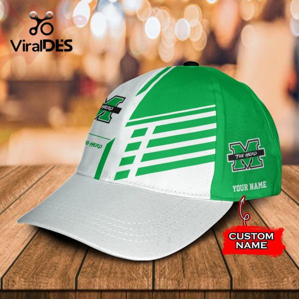 Custom Name Marshall Thundering Herd Polo, Cap Limited Edition