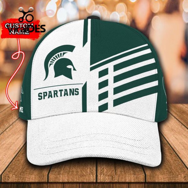 Custom Name Michigan State Spartans Polo, Cap Limited Edition