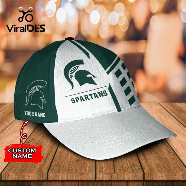 Custom Name Michigan State Spartans Polo, Cap Limited Edition