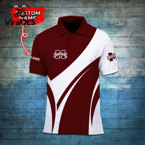 Custom Name Mississippi State Bulldogs Polo, Cap Limited Edition