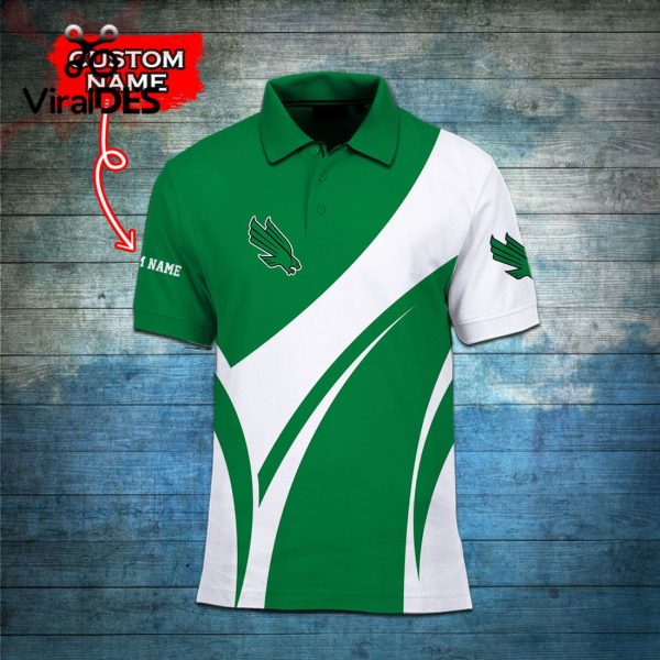 Custom Name NORTH TEXAS MEAN GREEN Polo, Cap Limited Edition