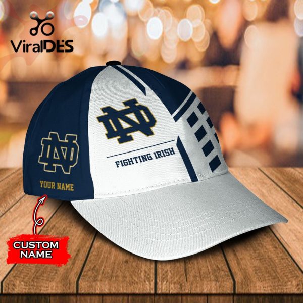 Custom Name Notre Dame Fighting Irish Polo, Cap Limited Edition