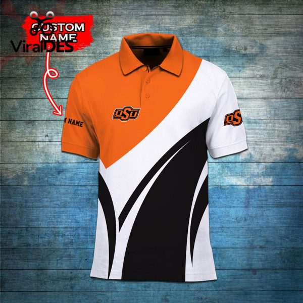 Custom Name Oklahoma State Cowboys Polo, Cap Limited Edition