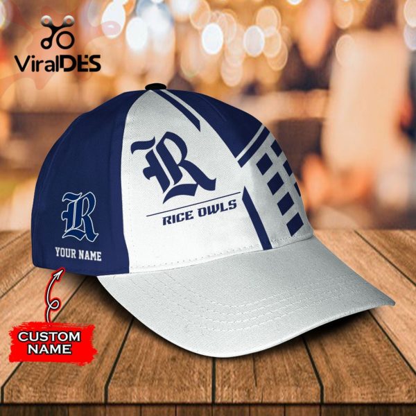 Custom Name Rice Owls Polo, Cap Limited Edition