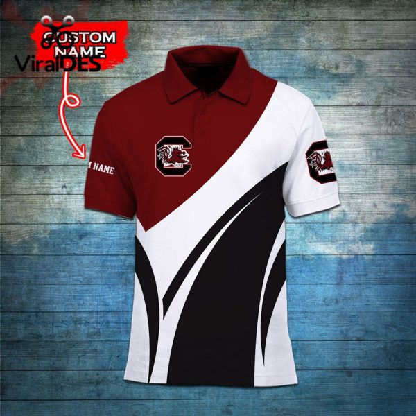 Custom Name South Carolina Gamecocks Polo, Cap Limited Edition