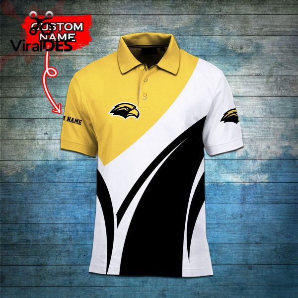 Custom Name Southern Miss Golden Eagles Polo, Cap Limited Edition