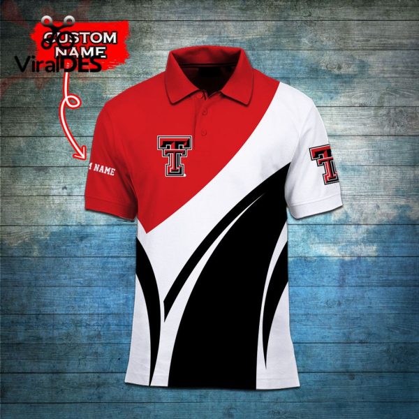 Custom Name Texas Tech Red Raiders Polo, Cap Limited Edition
