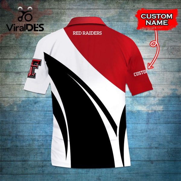 Custom Name Texas Tech Red Raiders Polo, Cap Limited Edition