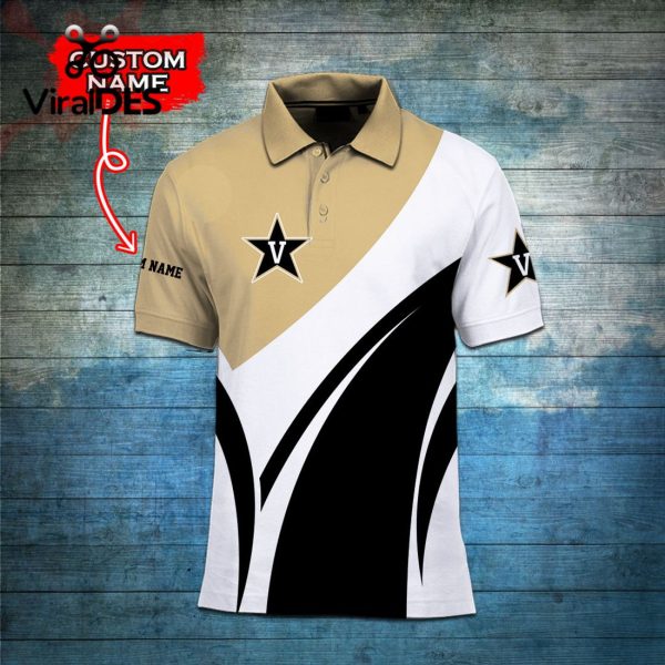 Custom Name Vanderbilt Commodores Polo, Cap Limited Edition