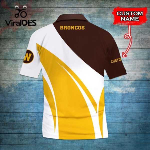 Custom Name Western Michigan Broncos Polo, Cap Limited Edition