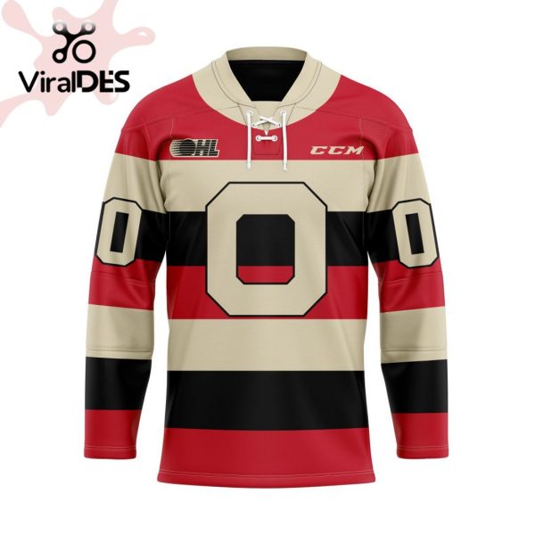 Custom Ottawa 67’s Alternate Hockey Jersey Personalized Letters Number