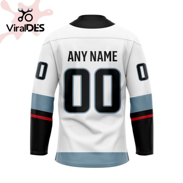 Custom Portland Winterhawks Away Hockey Jersey Personalized Letters Number