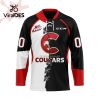 Custom Prince George Cougars Home Hockey Jersey Personalized Letters Number