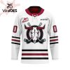 Custom Red Deer Rebels Home Hockey Jersey Personalized Letters Number