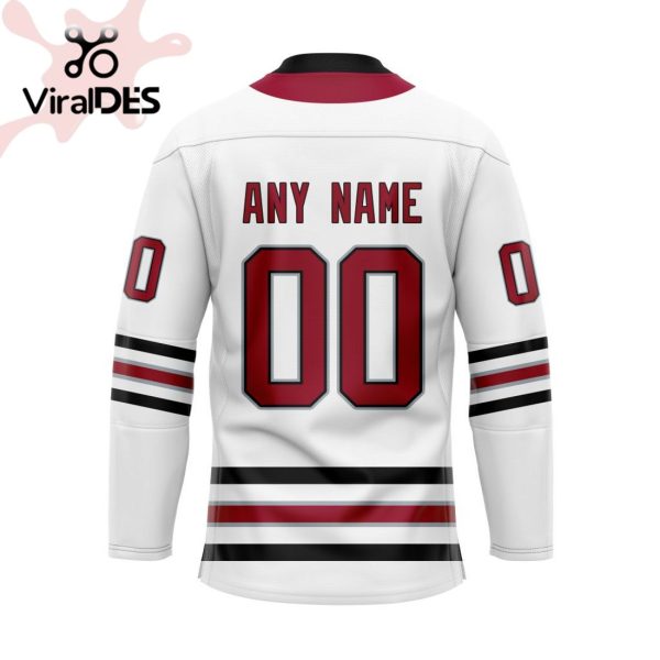 Custom Red Deer Rebels Away Hockey Jersey Personalized Letters Number