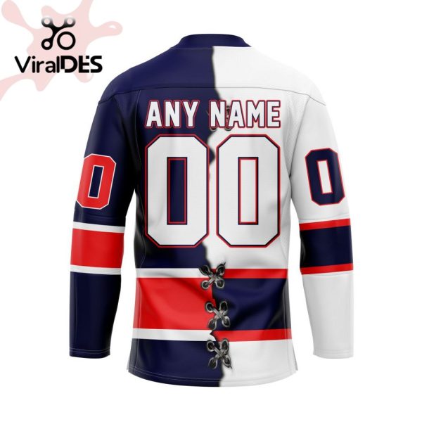 Custom Regina Pats Mix Home And Away Hockey Jersey Personalized Letters Number