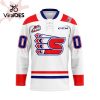 Custom Spokane Chiefs Home Hockey Jersey Personalized Letters Number