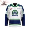 Custom Sudbury Wolves Alternate Hockey Jersey Personalized Letters Number