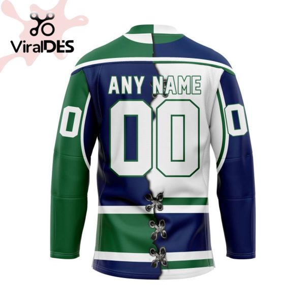 Custom Swift Current Broncos Mix Home And Away Hockey Jersey Personalized Letters Number