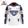 Custom Tri-City Americans Home Hockey Jersey Personalized Letters Number