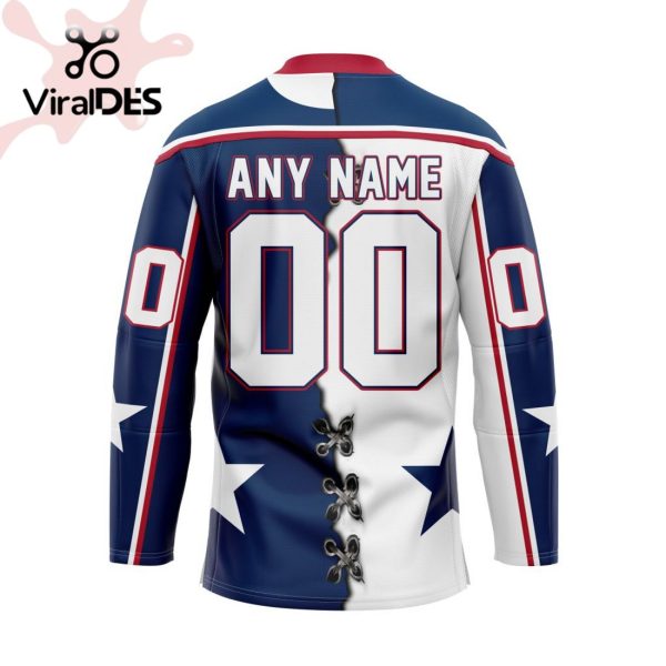 Custom Tri-City Americans Mix Home And Away Hockey Jersey Personalized Letters Number