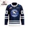 Custom Wenatchee Wild Away Hockey Jersey Personalized Letters Number