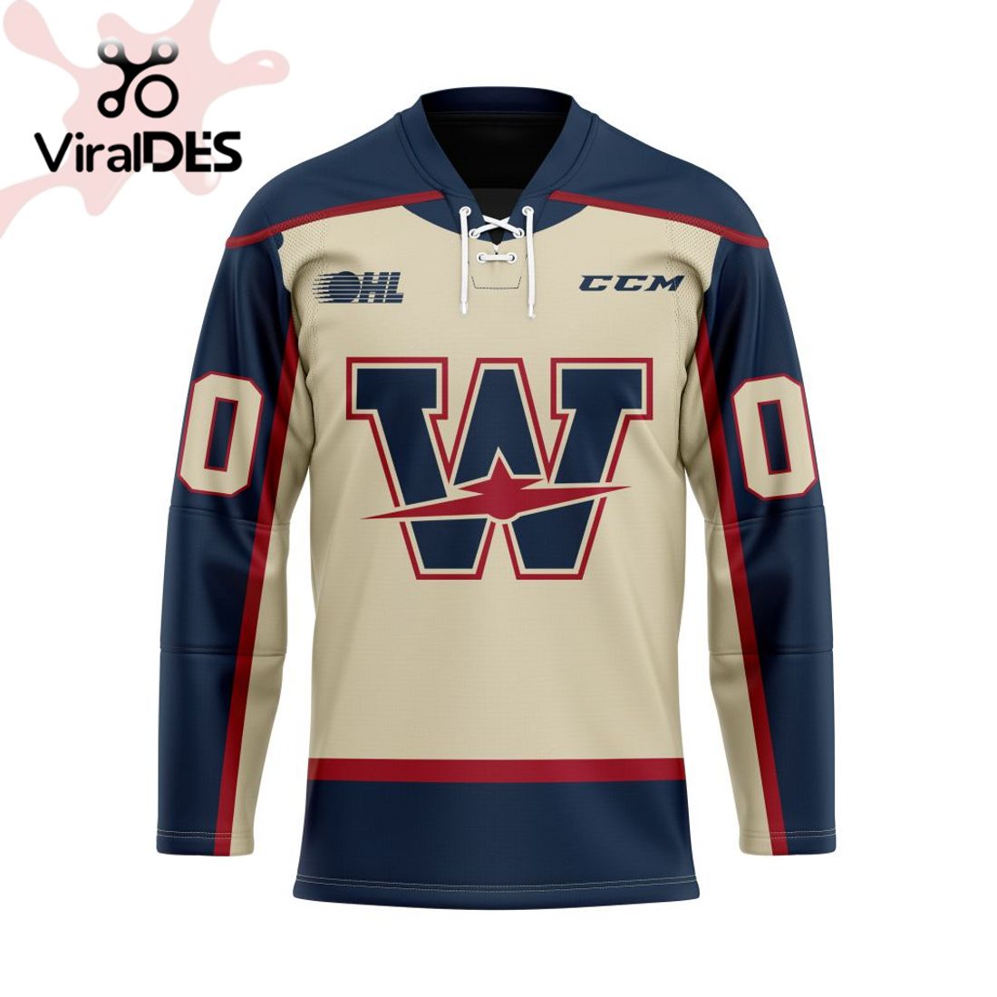 Custom Windsor Spitfires Alternate Hockey Jersey Personalized