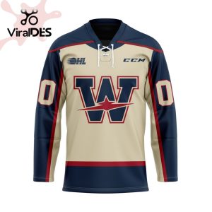 Custom Windsor Spitfires Alternate Hockey Jersey Personalized Letters Number