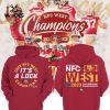 NFC Championship San Francisco 49ers It’s A Lock Red Hoodie, Jogger, Cap