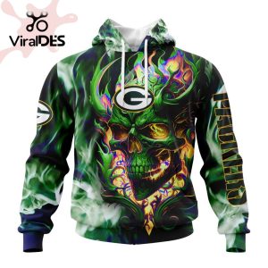 Personalized NFL Green Bay Packers Limited Skull Art Design Hoodie 3D