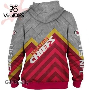 2023 Super Bowl Champions Kansas City Chiefs Grey Design Hoodie 3D