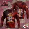 Kansas City Chiefs 2023 AFC West Champions 8 Straight For Chiefs Hoodie 3D