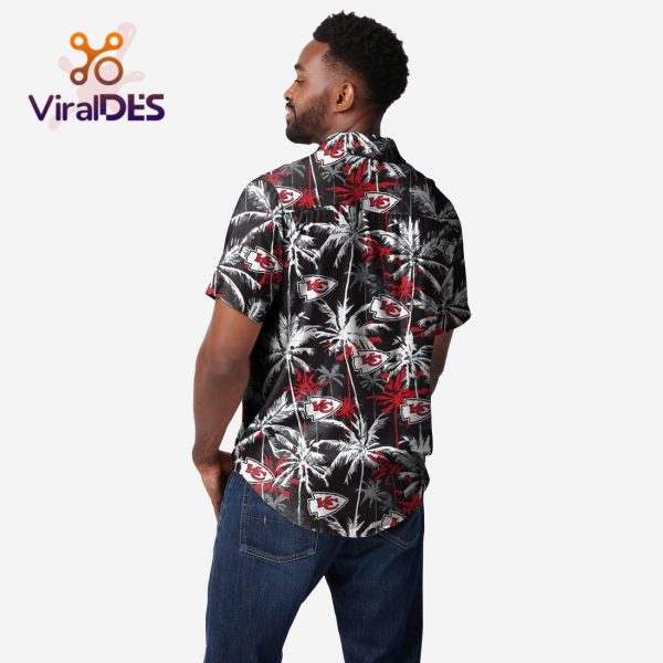 Kansas City Chiefs Black Floral Hawaii Shirt Limited Edition