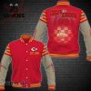 Kansas City Chiefs LVIII Super Bowl Champions Mix Baseball Jacket All Over Printed