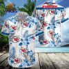 Kansas City Chiefs Team Color Hibiscus Hawaii Shirt Limited Edition