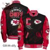 Kansas City Chiefs New Champion Super Bowl Red Design Baseball Jacket Limited