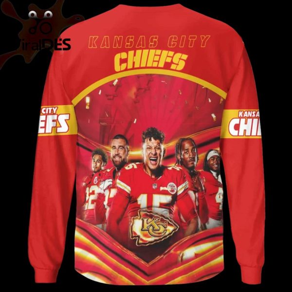 Kansas City Chiefs NFL Super Bowl New Football Team Design Red Hoodie 3D