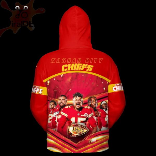 Kansas City Chiefs NFL Super Bowl New Football Team Design Red Hoodie, Jogger, Cap