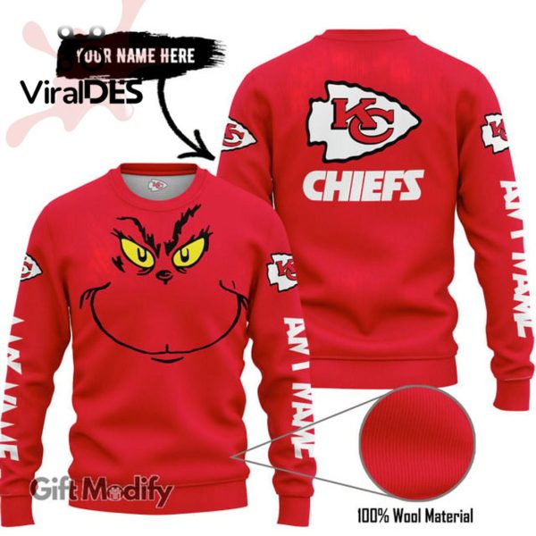 Kansas City Chiefs Super Bowl Champion Custom Red Design Hoodie 3D Limited